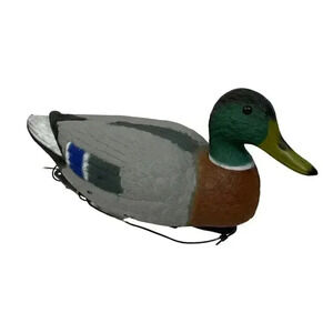 Herter's Inc Realistic Mallard Drake Duck Decoy Hollow Body Floating 20"